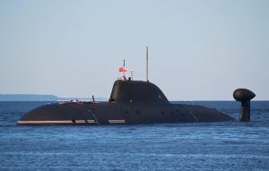 Mehrzweck-Atom-U-Boot „Wepr“, Projekt 971 mit 4 Torpedosystemen für 12 Torpedos 650mm, 4 Torpedosysteme für 28 Torpedos 533mm